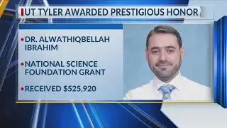 UT Tyler engineering professor awarded $500K grant for 