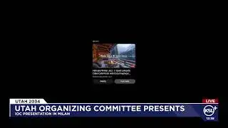 Utah 2034 formally presents plans to IOC