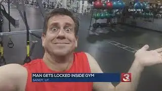Utah man gets locked in 24 Hour Fitness gym