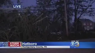 Utility Crews Continue To Work To Restore Power To Thousands Without Electricity