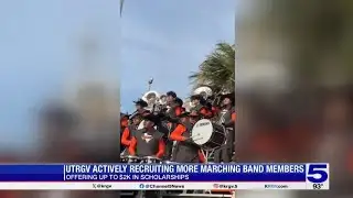 UTRGV continues recruiting for inaugural marching band