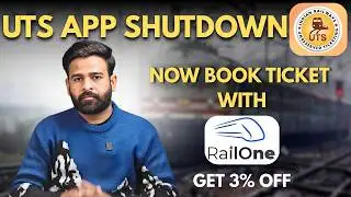 UTS App Band Hoga? Train Ticket Booking Rules Have Changed | RailOne App