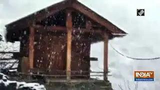 Uttarakhand receives heavy snowfall