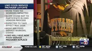 UW-Oshkosh food service provider laying off 155 workers