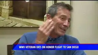 v039 95 Year Old WWII Vet Dies Returning From Honor Flight To Was