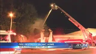 Vacant house destroyed by fire set to be demolished