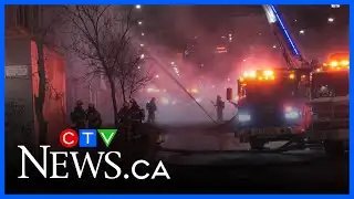 Vacant Main Street hotel burns