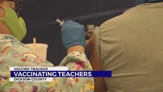 Vaccinating teachers in Dickson County