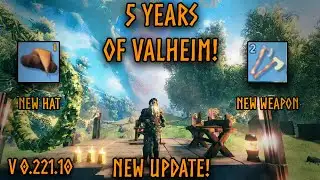 Valheim 5 year Anniversary NEW PATCH NOTES (v 0.221.10)