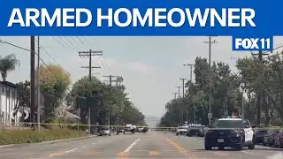 Valley Glen homeowner opens fire on intruder  | FOX 11 LA
