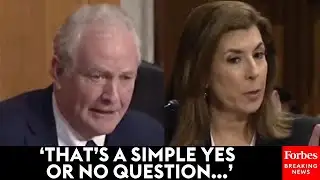 Van Hollen Presses Tammy Bruce On Whether Trump Admin Contends RSF Is Committing Genocide In Sudan
