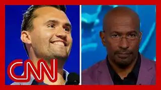 Van Jones shows the message Charlie Kirk sent him one day before he was killed
