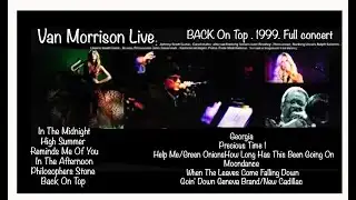 Van Morrison - Live in concert at San Sebastián, Spain