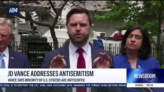 Vance says minority of US citizens are antisemetic