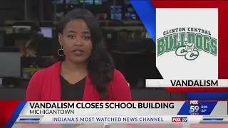 Vandalism closes Clinton Co. school for the day