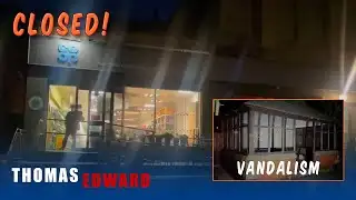 Vandalism, Co-op Closed Grange Over Sands Update