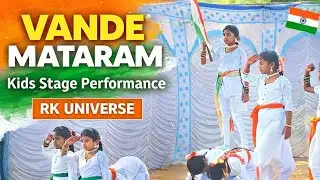 Vande Mataram Dance | Powerful Kids Performance | Republic day 