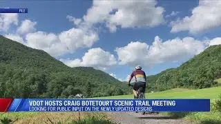 VDOT hosting public hearing about the Craig Botetourt Scenic Trail