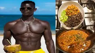 VEGAN RECIPE COOKING A HIGH PROTEIN MEAL | CURRY CHICKPEAS BOWL