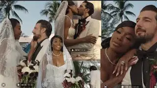 Venus Williams  Share Heartfelt wedding  Montage with Funs