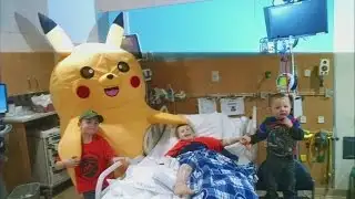 Vermillion County boy gets special surprise at hospital