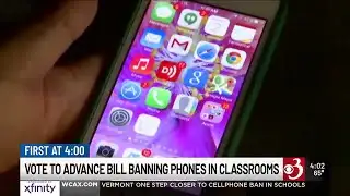 Vermont one step closer to cellphone ban in schools