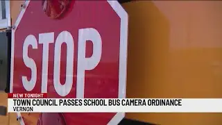 Vernon unanimously passes camera-based school bus enforcement ordinance