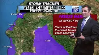 Very chilly but dry start to your work week