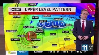 Very dry with fire danger Tuesday, watching Friday