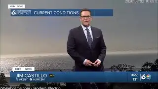 Very warm afternoons through Thursday with well above average high temperatures