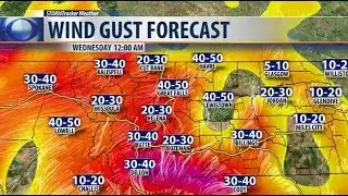 Very windy Wednesday