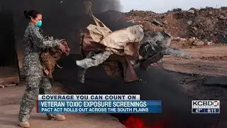 Veteran toxic exposure screenings