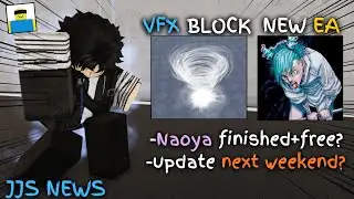 VFX BLOCK + NEW EA COMING IN THE NEXT JJS UPDATE | Jujutsu Shenanigans