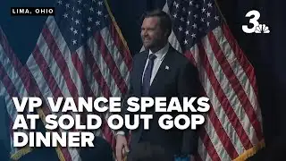 Vice President JD Vance gives remarks at Ohio Republican Party dinner