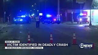 Victim identified in deadly crash near downtown Wichita