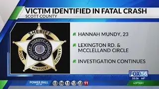 Victim identified in Scott County crash