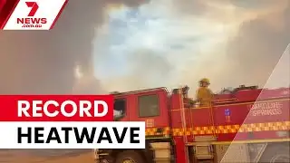 Victoria breaks temperature record as heatwave hits 48.9 degrees | 7NEWS