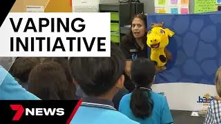 Victorian school rolls out Australian-first program to stop children vaping | 7 News Australia