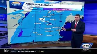 Video: A few more inches of snow expected