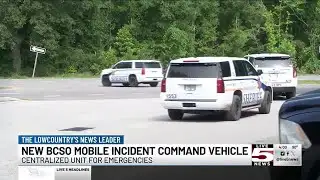 VIDEO: Berkeley Co. Sheriff’s Office gets new mobile incident command vehicle