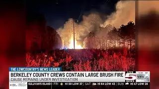 VIDEO: Berkeley County fire prompts evacuation, multi-agency response