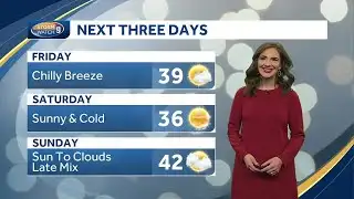 Video: Bright but a bit more chilly