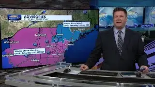 Video: Bright sunshine as snowstorm approaches