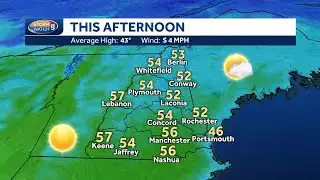 Video: Brighter & milder heading into the weekend