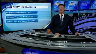 Video: Brighter, milder weather