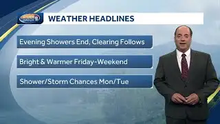 Video: Brighter, warmer day ahead