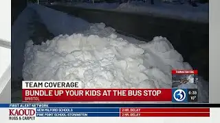 VIDEO: Bristol students brace for chilly return to school