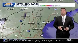 Video: Chilly day leading into light snow Monday afternoon