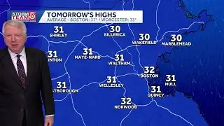 Video: Clear and cold with arctic blast this weekend