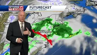 Video: Clear, chilly conditions before mild storm system moves in